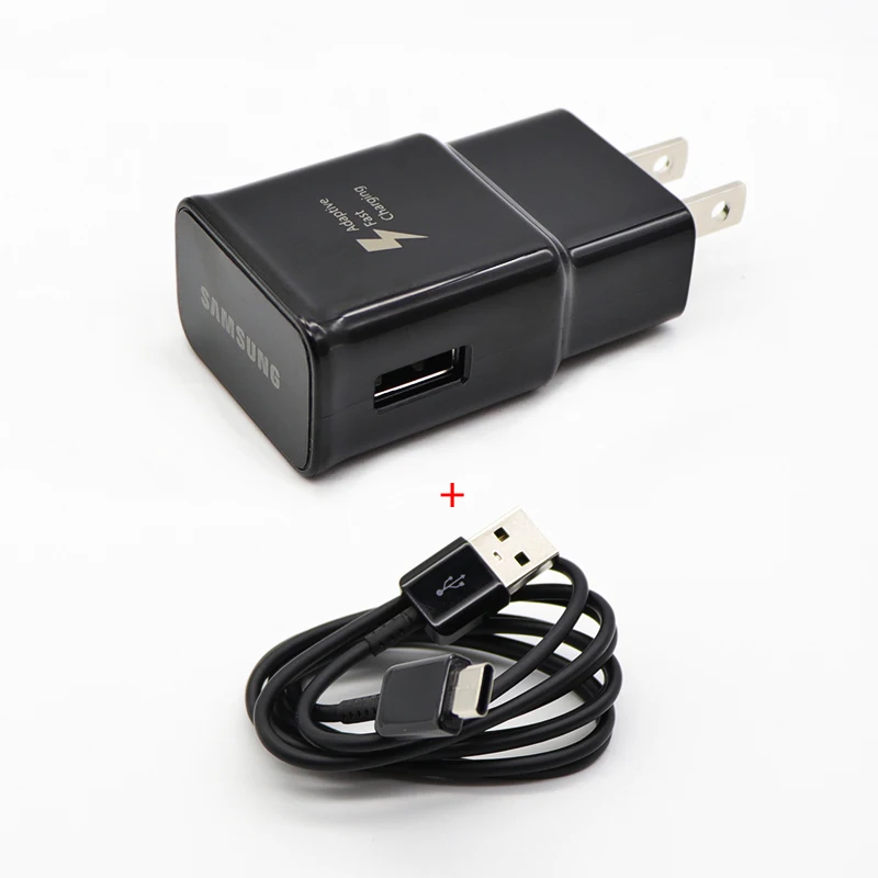 9V 1.67A Fast Charging Adaptive Charger EU plug+Type-C Cable with package For Samsung Galaxy S8 S9