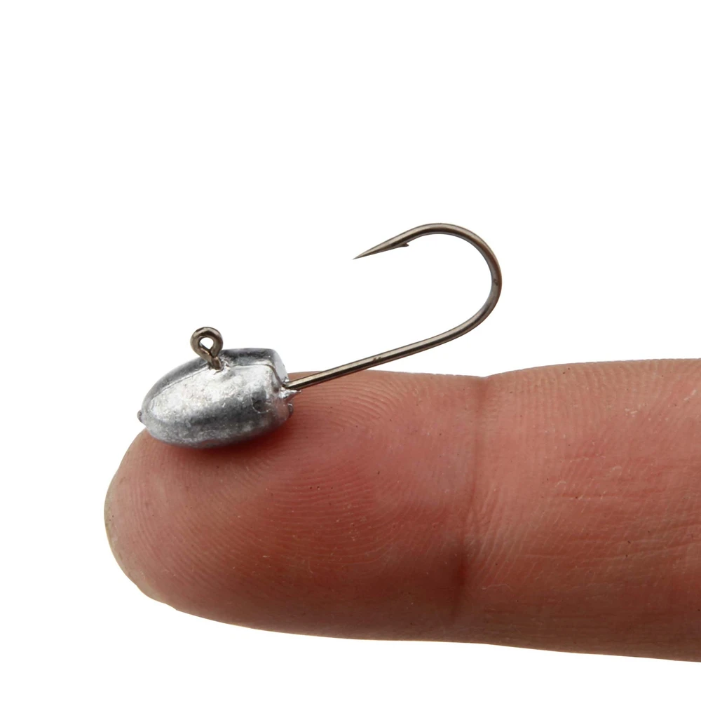 Приманка на рыболовный крючок 2 8 г шт неокрашенный Lead Jig Head крюк приманки
