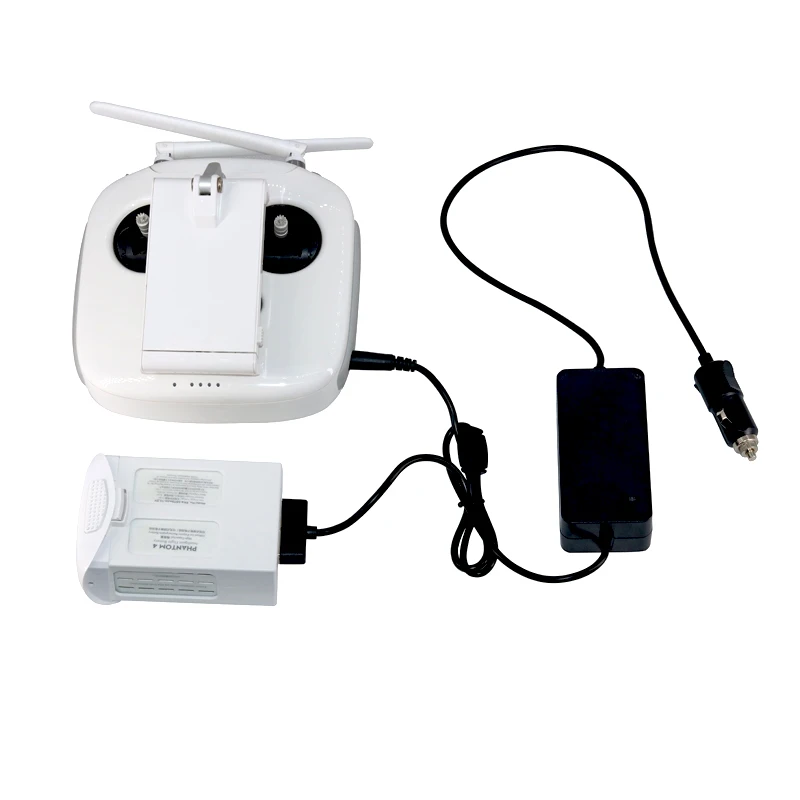 2 in 1 Drone car  Charger Battery & remote control Charging  for DJI Phantom 4 Phantom 4pro drone Advanced Accessories 1 (2)