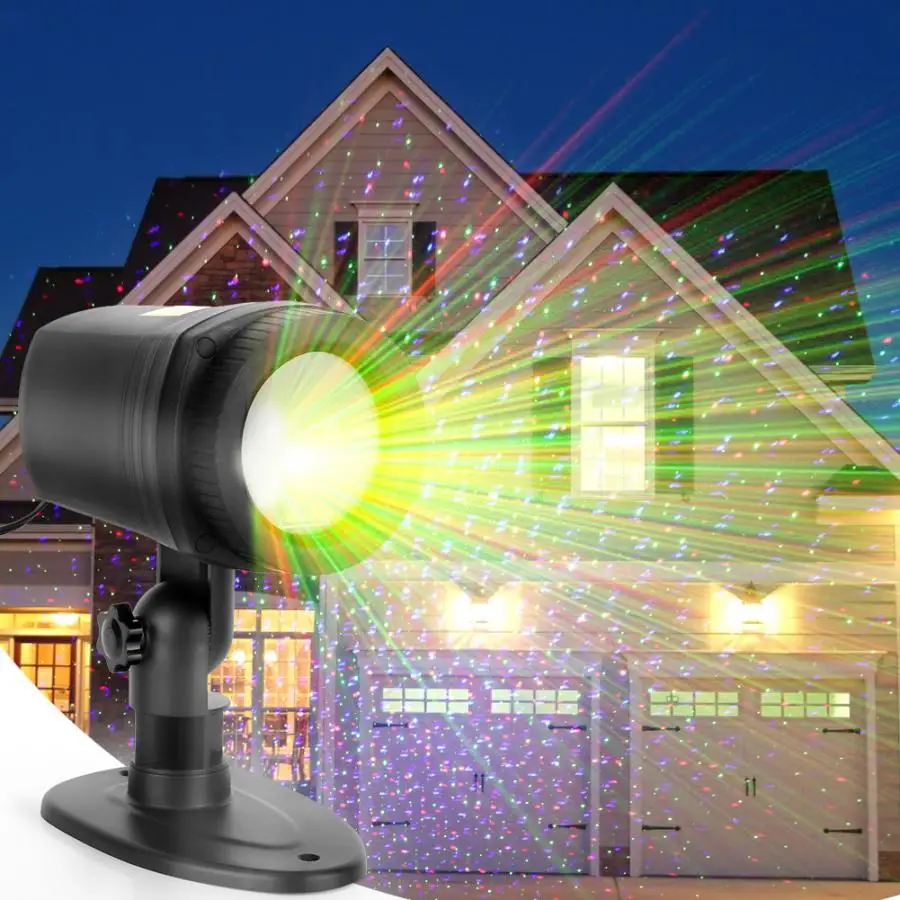 

Remote Projector Light 100-240V RGB Starry Sky LED Projector Light with Remote Control for Party Courtyard US Plug