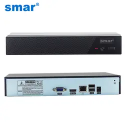 Smar новые H.265 Max 4 К Выход CCTV NVR 16CH 5MP/8CH 4MP/4CH 5MP безопасности Видео Регистраторы ONVIF xmeye P2P почтовое аварийное