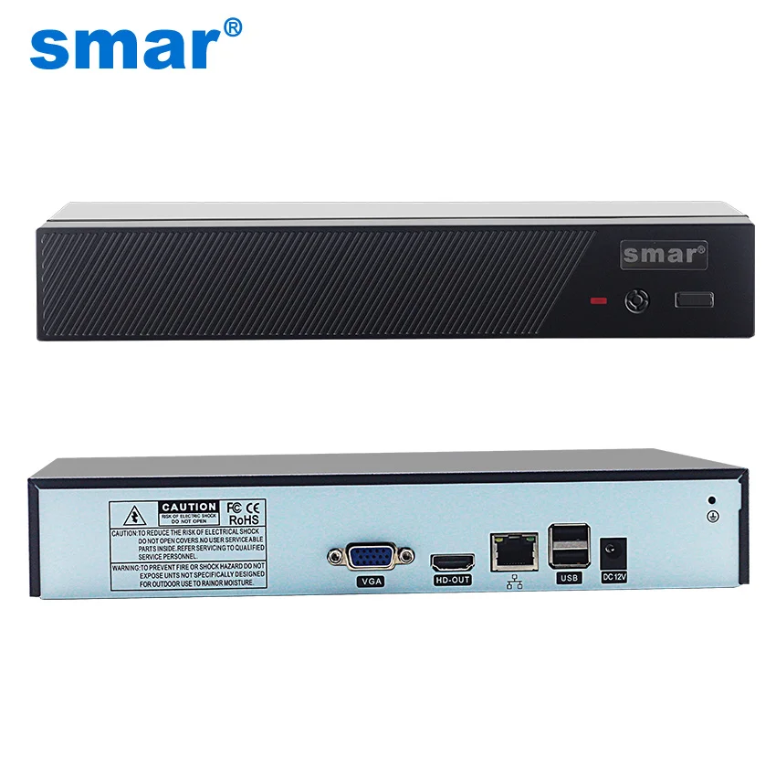 

Smar Newest H.265 Max 4K Output CCTV NVR 16CH 5MP/8CH 4MP/4CH 5MP Security Video Recorder ONVIF XMEYE P2P Email Alarm