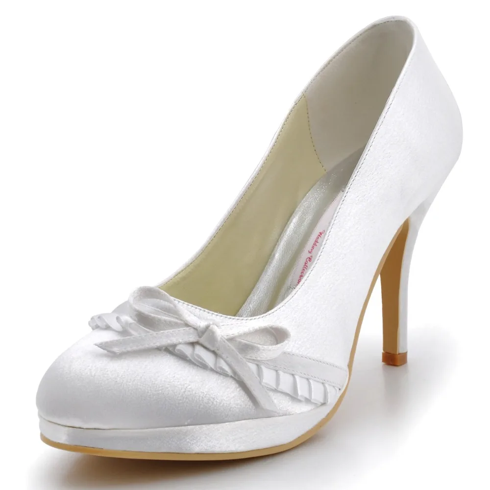 closed toe satin shoes