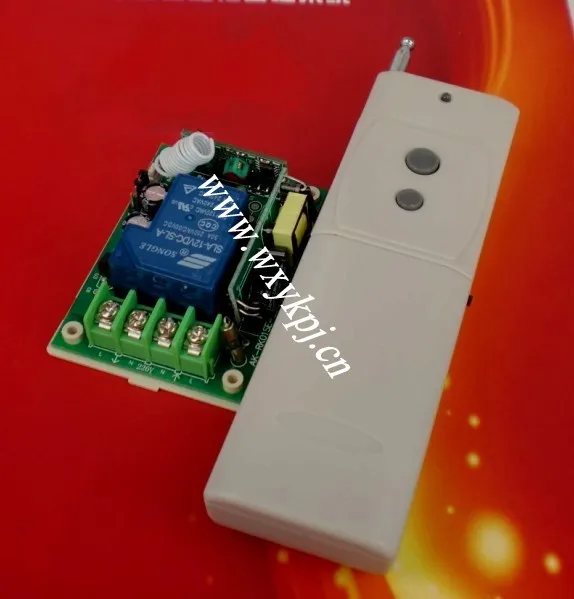 Дальние расстояния 3000 м AC85 110V 220V 240V 250V 30A 1CH мощный беспроводной переключатель