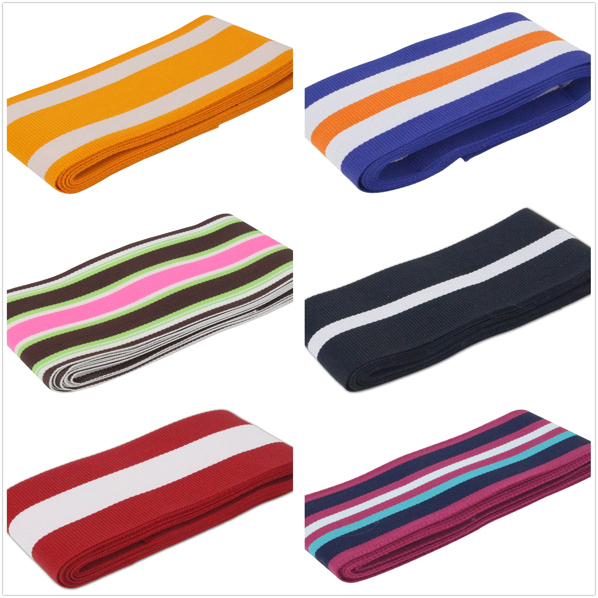 

2" 50mm Stripe For Baby Item Apparel Event Wedding Grosgrain Ribbon SGR-50-6