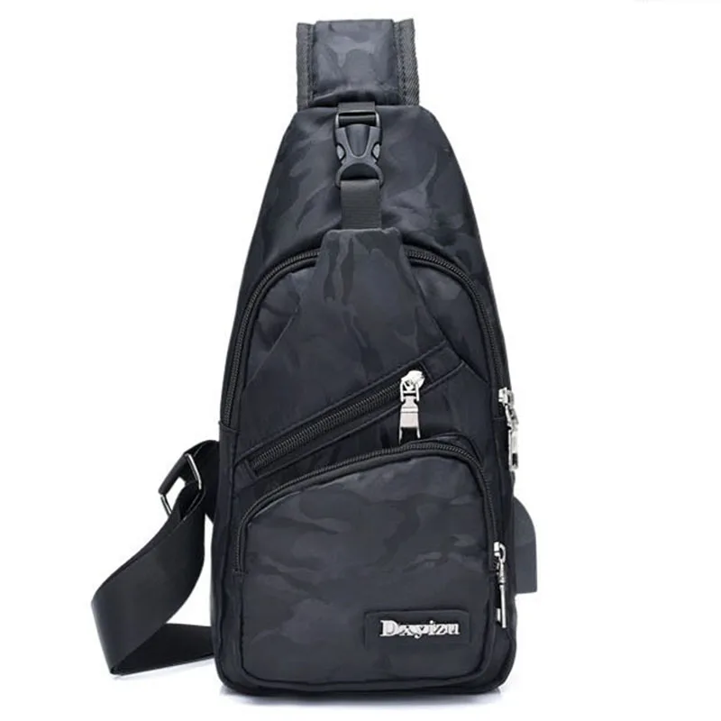 New Sling Backpack Bag Man Chest Pack Men Sling Strap Bags Casual Travel Fanny Flap Male Small ...