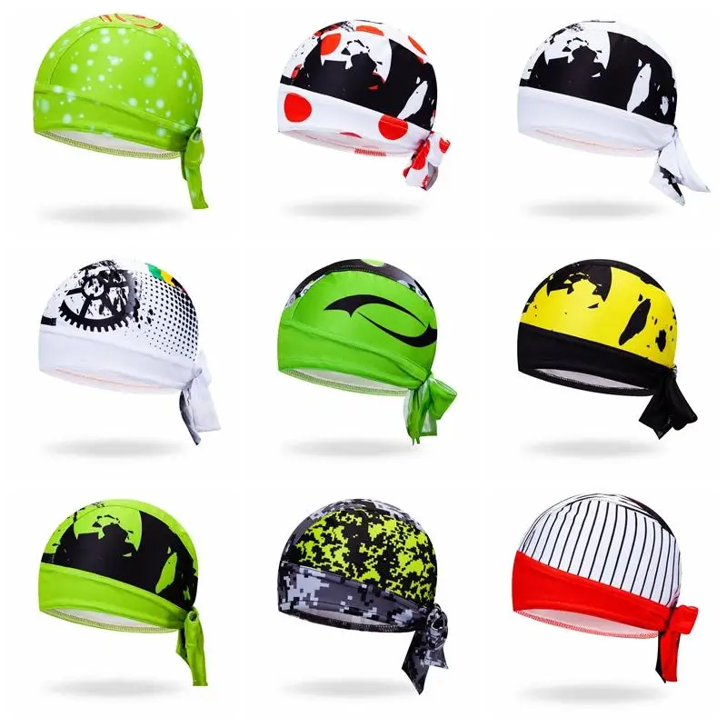 

Cycling Cap Quick Dry Multi-color Head Scarf Summer Men Running Riding Windproof Bandana Headscarf Headband Gorras Ciclismo Hat
