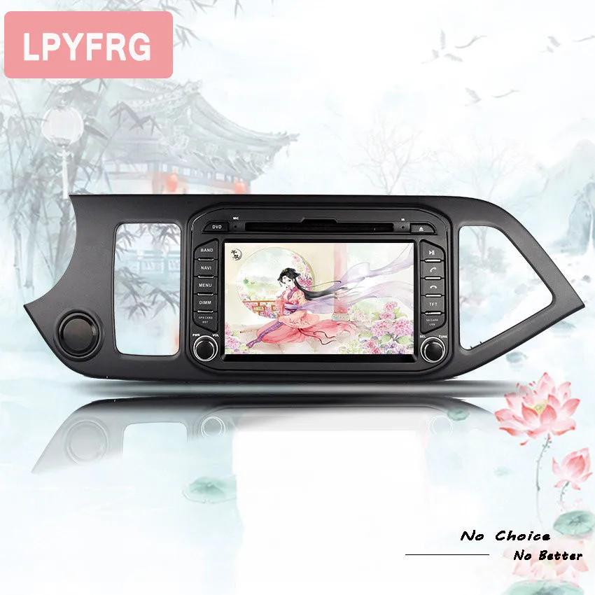 Discount 9" Touch Screen Special Video audio Car DVD for Kia Morning 2011-2016 & Kia Picanto 2011-2016 With Mirror Link Headunits 4G RAM 4