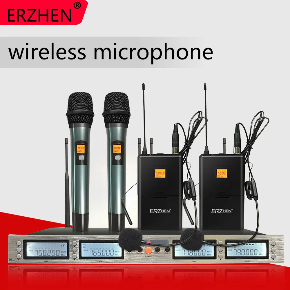 Wireless microphone, 3000GT1 professional, optional frequency UHF KTV