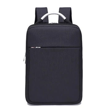 

Simple Women's Backpack 2019 Female Casual Laptop Bags Student Male Hard Handle Pure Color Business Notebook Shoulder Bags
