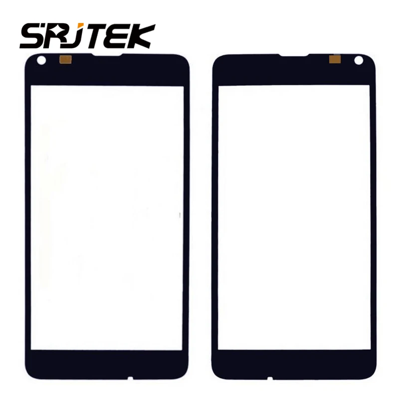 

Srjtek High Quality 5.7" For Nokia Microsoft Lumia 640 Touch glass without flex cable Sensor Front Glass Lens Panel With 3M Tape