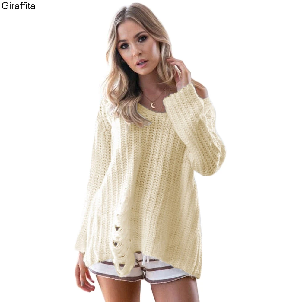knit sweater with pockets