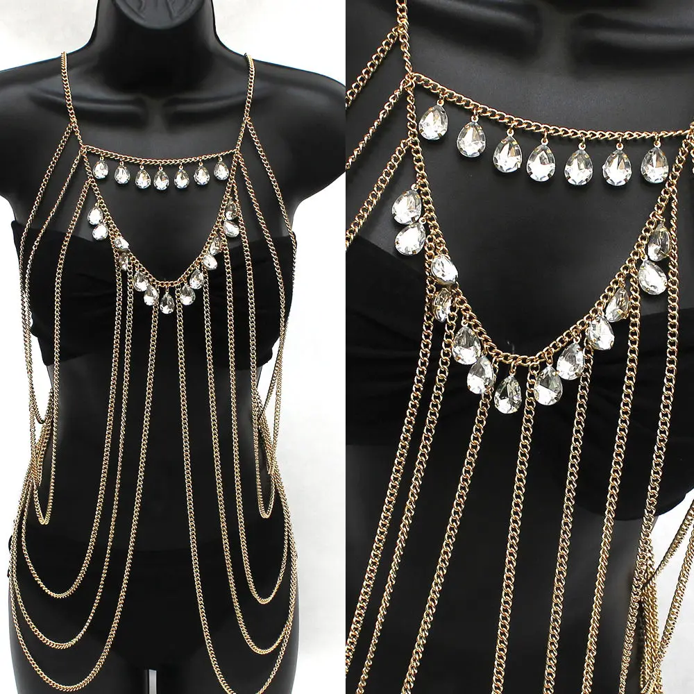 Compare Prices On Gold Body Chain Rihanna Online Shoppingbuy Low inside Body Jewelry