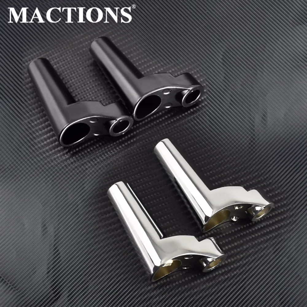 Motorcycle Front Directional Turn Signal Bracket Relocation Kit For