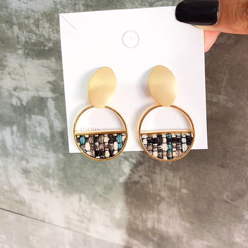 Europe-and-the-United-States-stud-earrings