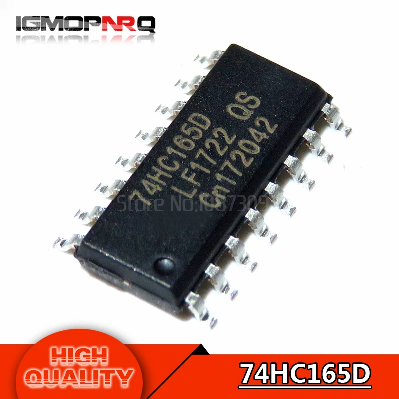 

20pcs free shipping 74HC165D 74HC165 SN74HC165D SOP-16 Counter Shift Registers 8-Bit Parallel-Load new original