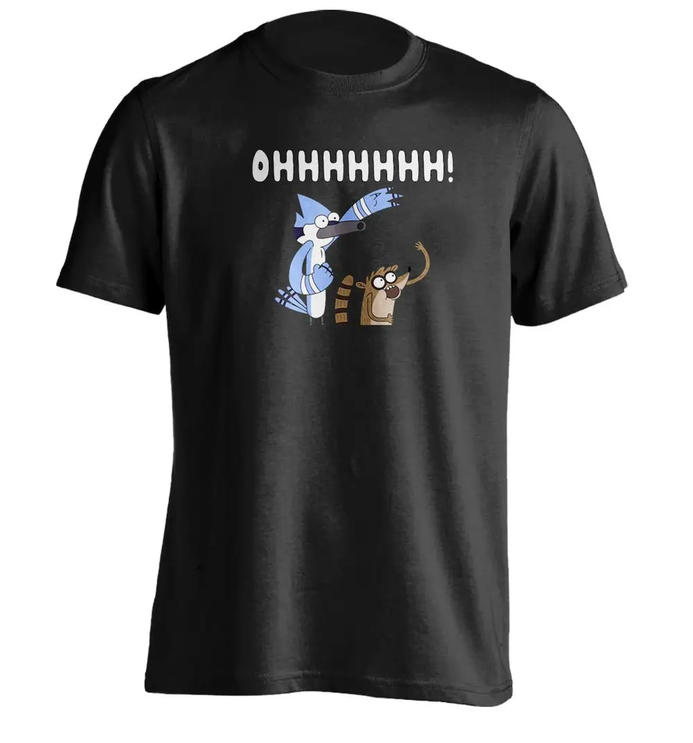 Ohhhh Mordecai And Rigby Mens And Womens Unisex Design T Shirt Sex Si Tee In T Shirts From Men S