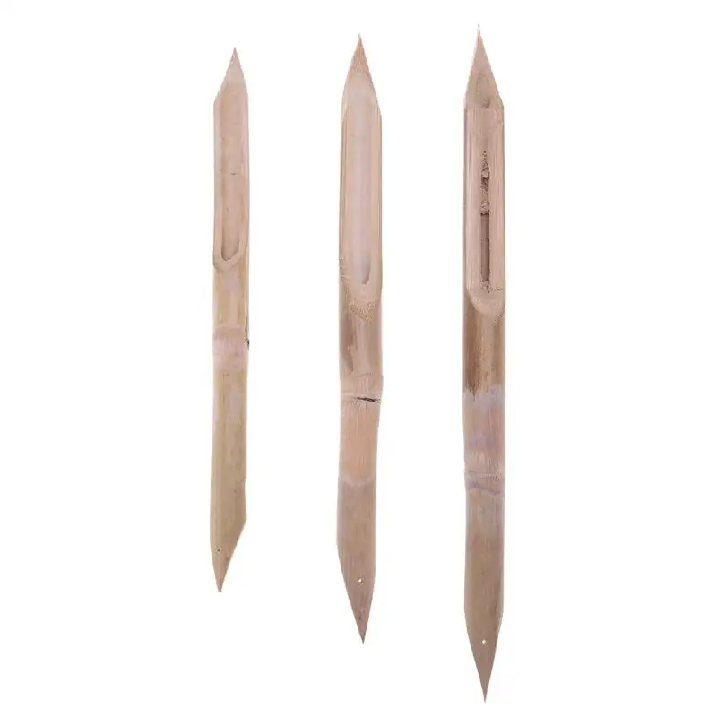 

3pcs/set Pottery Clay Shaping Bamboo Pen Strong Hard Bamboo Reed Pens Polymer Ceramic Shaping Tools Art Craft Making Tools