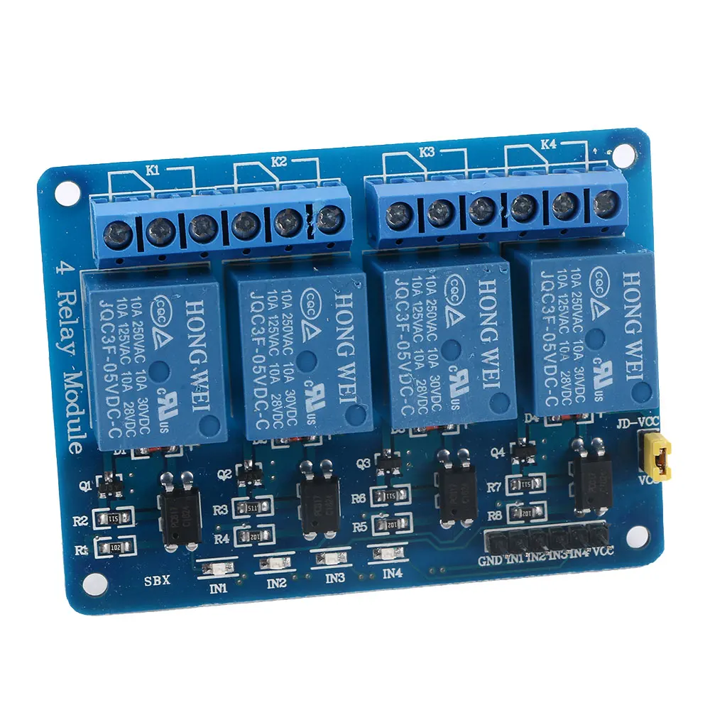 1 Pcs High Quality PCB Board And Electronic Components 5V 4 Channel