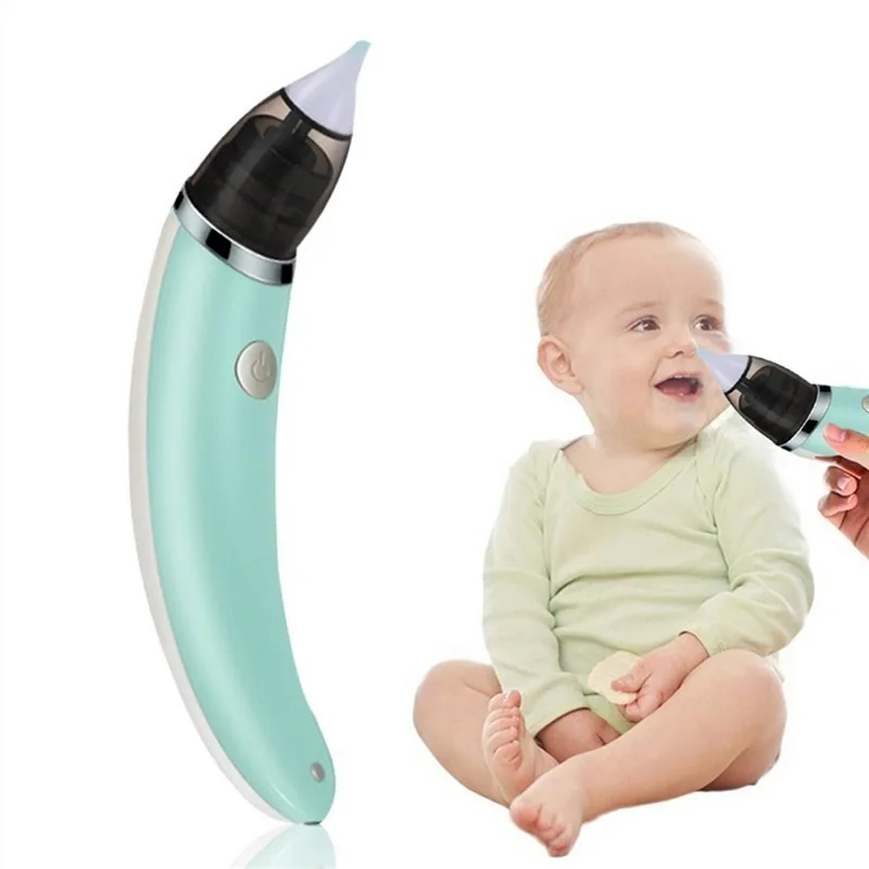 Детский носовой аспиратор, безопасный Электрический Очиститель носа, 2 размера, аксессуары для ухода за ребенком, оральные сопли, присоски для новорожденных мальчиков и девочек