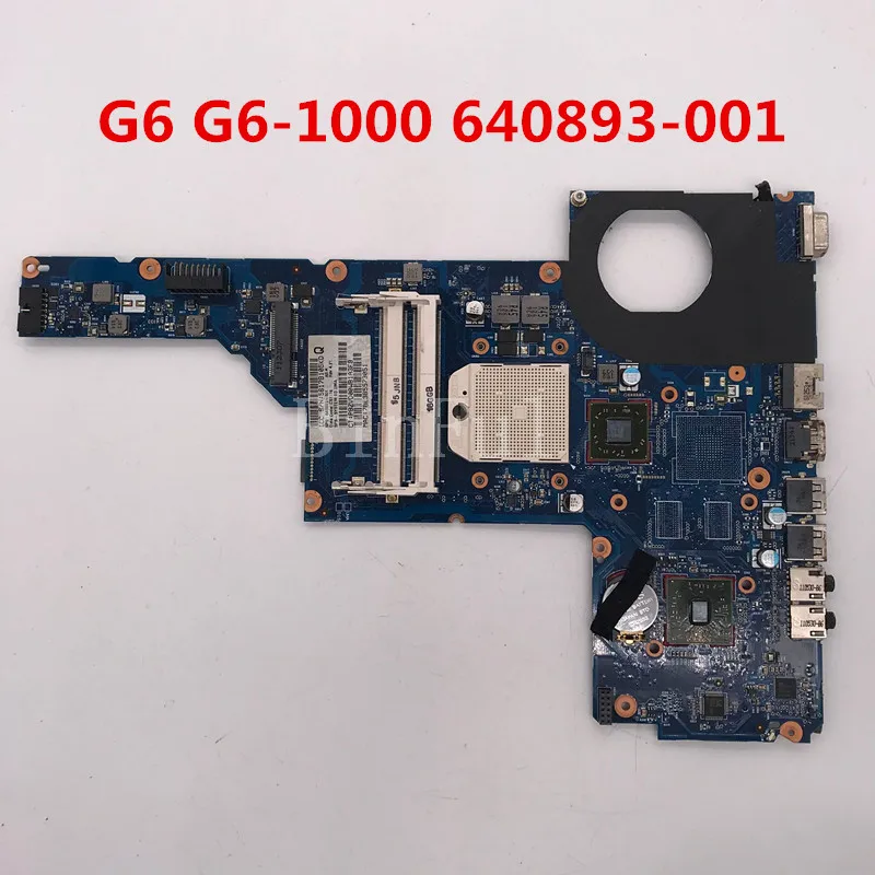 Высококачественная материнская плата для ноутбука HP pavilion G6 1000 640893 001 501 601 6050A2412601 MB
