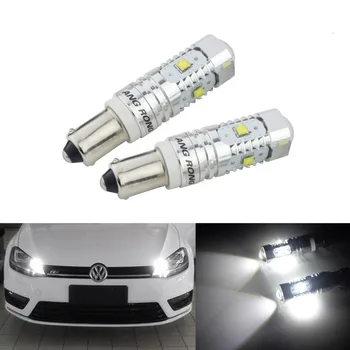 

ANGRONG 2X BA9s T4W W6W 25W LED Bulb White Sidelight Daytime Running Light Lamp DRL