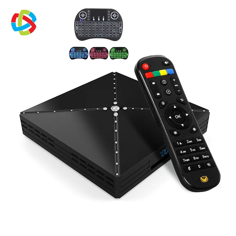 IP tv Android tv Box Rockchip rk3399 4GB 64GB B. T4.0 2,4G/5,8G wifi YSE-Sup с клавиатурой IP tv подписка телеприставка - Цвет: BOX with KEYBOARD I8