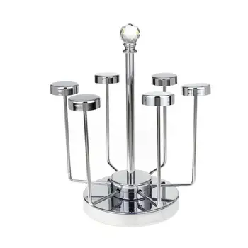 

1 Pc Water Cup Holder Simple Wine Glass Holder Drain Storage Tool Goblet Storage Rack for Bar