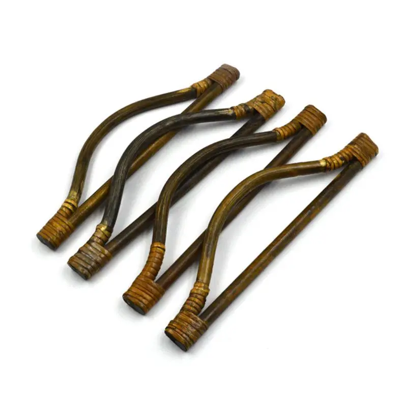 Solid Wood Handles For Bag Making Wooden Purse Handles For Repair Handmade Bag