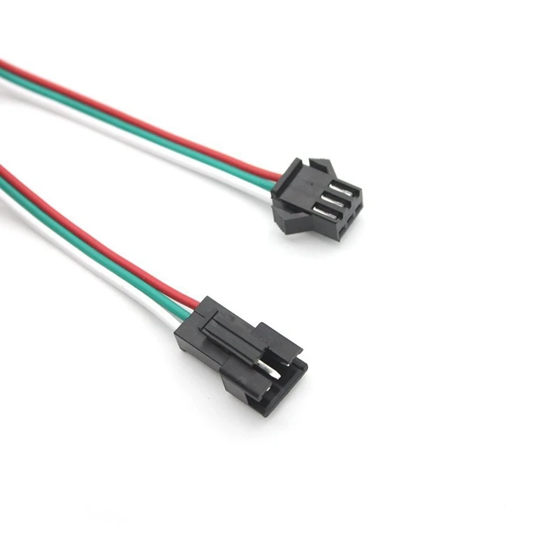 CLAITE 0,5 HDMI кабель 1 м 2 м 3 Pin JST женский и мужской кабель wireconnector для WS2812B WS2811 SK6812 Светодиодные ленты света