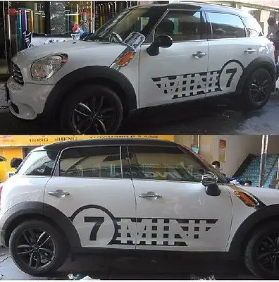 Автомобильная панель Rokcer декоративная наклейка на стену 7 видов логотипов для Mini