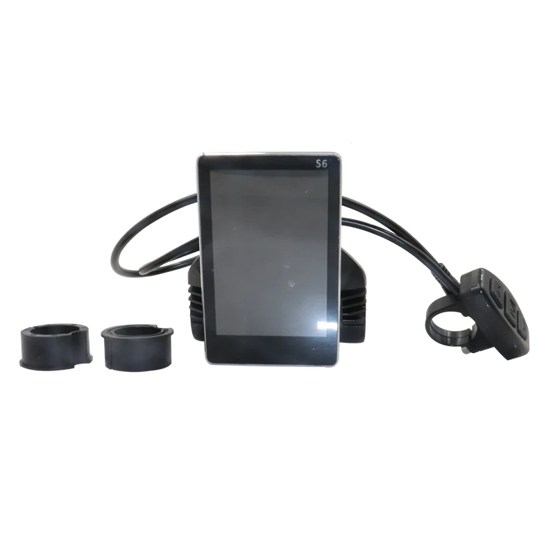 36V 48V LCD Electric Bike Display In Motion on the Handlebar Waterproof