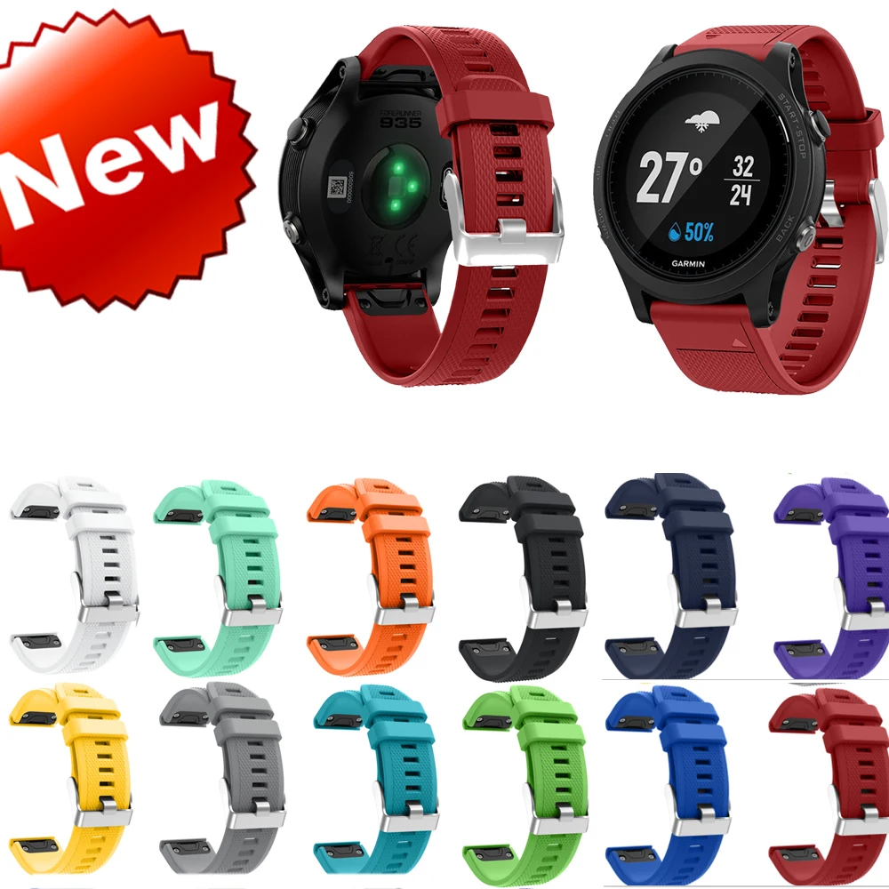 

JOYOZY Strap Watchband for for Garmin Fenix 5 for Garmin forerunner935 GPS Watch Replacement Silicone Easyfit Wrist Band Strap