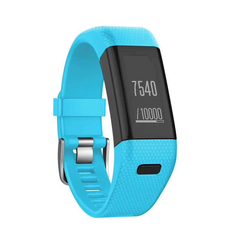 Силиконовые ремешки 3 в 1 для наручных часов Garmin Vivosmart HR + браслет пленка экрана