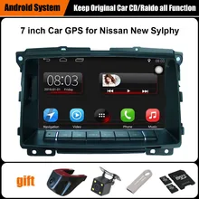 Upgraded Original Car multimedia Player Car GPS Navigation for Nissan Sylphy (2009 after) WiFi Smartphone Mirror-link Bluetooth