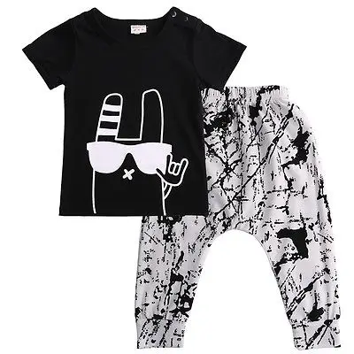 Baby Boy Clothes 2016 Summer Kids Clothing Sets Printed T-Shirt+Pants Cotton Newborn Baby Summer Clothing 2pcs Suit Baby Boy Clothes 2016 Summer Kids Clothing Sets Printed T-Shirt+Pants Cotton Newborn Baby Summer Clothing 2pcs Suit