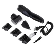 3 в 1 машинка для стрижки волос, триммер для носа, усы, борода, бритва, набор для удаления грумеров