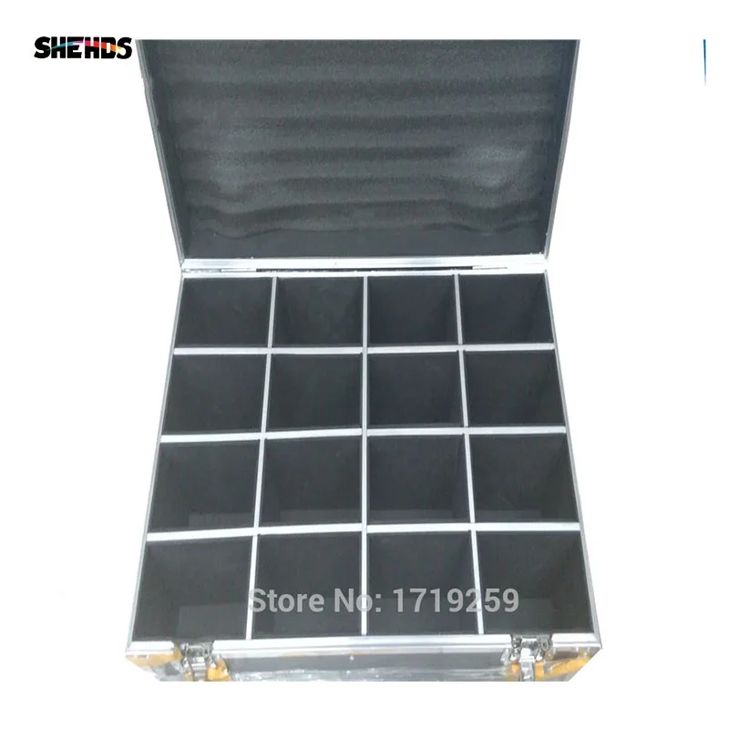 

Flight Case with 12 pieces DJ Flat LED Par Light RGB 64 High Bright 19x3W DMX LED Stage Wash with 12 pieces DMX Cables