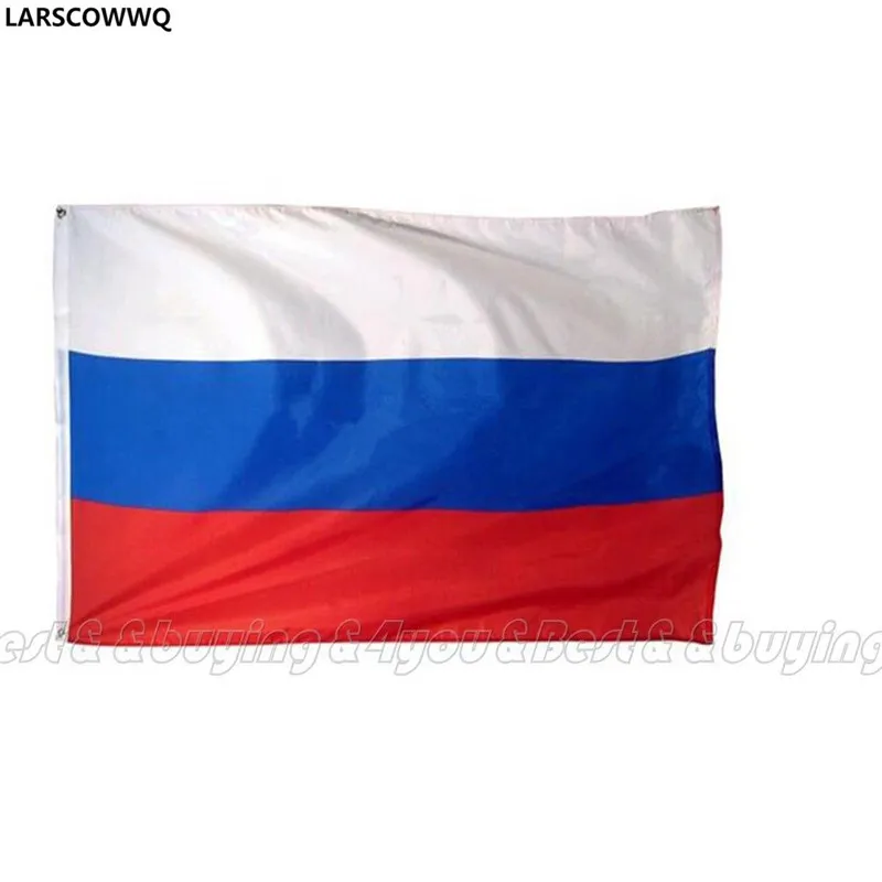 

LARSCOWWQ 90x150cm Russian Flag the Russia National Flag Free Shipping