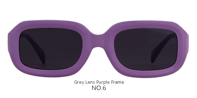 SORVINO 90s винтажные маленькие квадратные солнцезащитные очки женские брендовые дизайнерские фиолетовые красные розовые крошечные прямоугольные Солнцезащитные очки Shades SVN48 - Цвет линз: C6