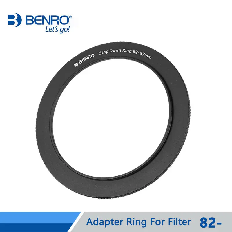 

Benro Adapter Ring For Filter 82mm To 37/39/40/40.5/43/46/49/52/55mm Aluminum Holder System For Camera Lens Free Shipping