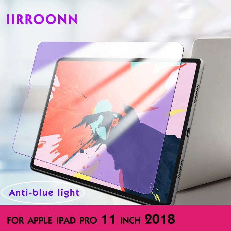 Anti Blue Light Screen Protector For Apple iPad pro 11 inch 2018 iPad 10.5 iPad 9.7 Tempered