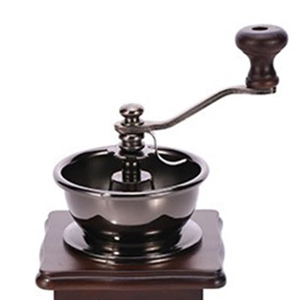 Классическая деревянная ручной Кофе Grinder рук Нержавеющая сталь Ретро Кофе Spice мини-Burr мельница с высоким качеством Керамика Millston