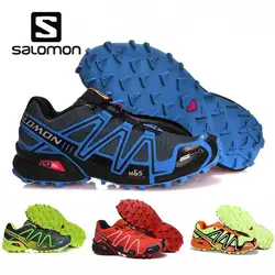 Salomon Скорость Крест 3 CS для мужчин бег Спортивные Фитнес Спортивная Уличная обувь Hombre Solomon крест мужской Muje