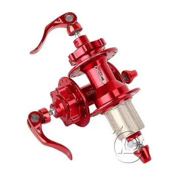 

CHOSEN bike Hub Bearing Spacer Quick Release Hubs MTB AL A4581B/A4587B Qiaoshen 2/4 28/32 hole 28h 32h Mountain Bike