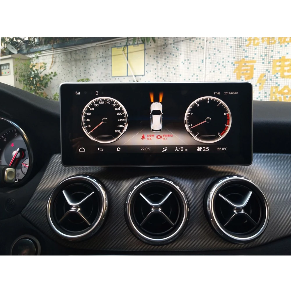 Sale 2+16G Car Android 10.2 inch Display for Mercedes Benz A W176 CLA C117 X117 GLA X156 Command System Upgrade Head Up Screen 4