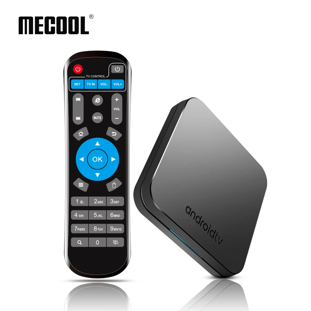 Best French Mecool KM9 android 9.0 TV box with 1 year IPTV francais Bulgium Arabic Europe Morocco Africa IP TV smart tv m3u box