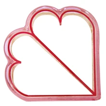 Рюкзак для обеда; сэндвич тосты печенье, торты хлеб печенье; продукты питания формы для бисквита, сердце