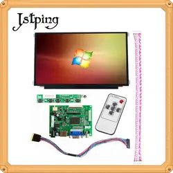 Jstping 15,6 дюймов 1920*1080 Высокое разрешение большой контроль ЖК-драйвер экрана контрольная панель HDMI VGA для Raspberry Pi 3 дисплей