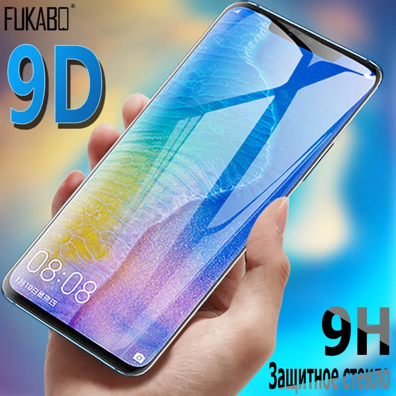 

9D Full Cover Tempered Glass For Huawei P20 Lite Mate 10 Pro screen protector For Honor 10 9 Lite 8X 7A P smart 2019 Glass Film